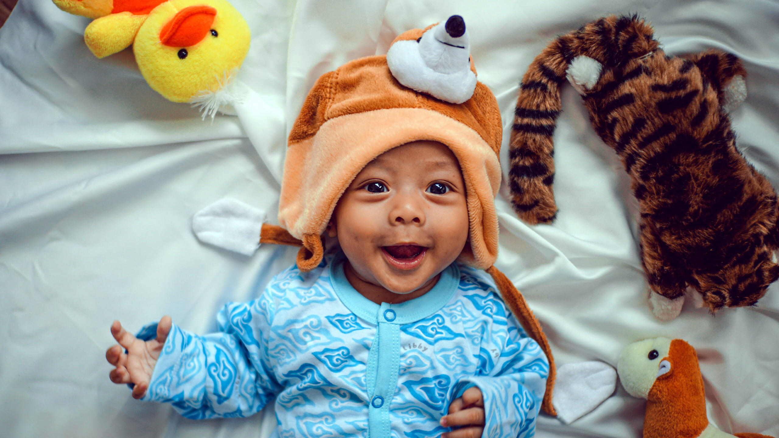 West Coast Pediatrics Clinic Happy baby at West Coast Pediatrics Clinic